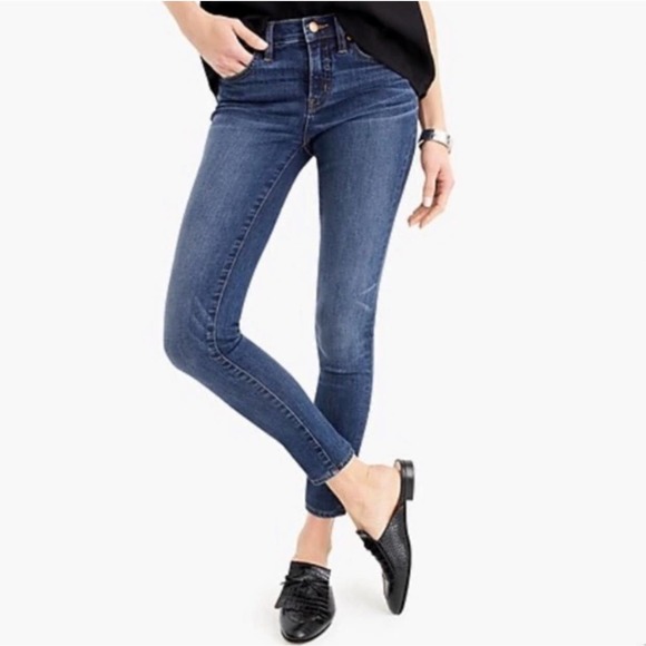 J. Crew Denim - J. Crew Toothpick Ankle Skinny Blue Jeans 021